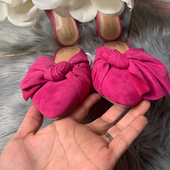 Pink A New Day bow mules 🎀 - Picture 3 of 8